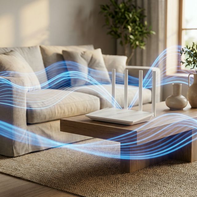 Routeur WiFi avec signal faible